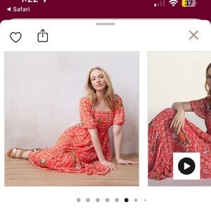 Lauren Conrad midi dress